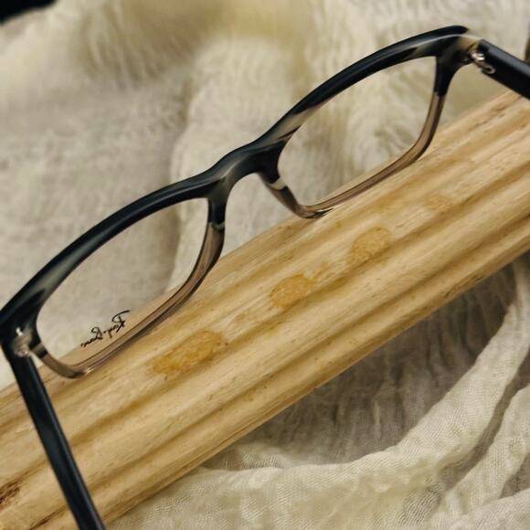 Ray Ban Eyeglasses RB 5279 5540 Grey Horn Optical Frame 53-18-145 Plastic Unisex - Picture 9 of 13
